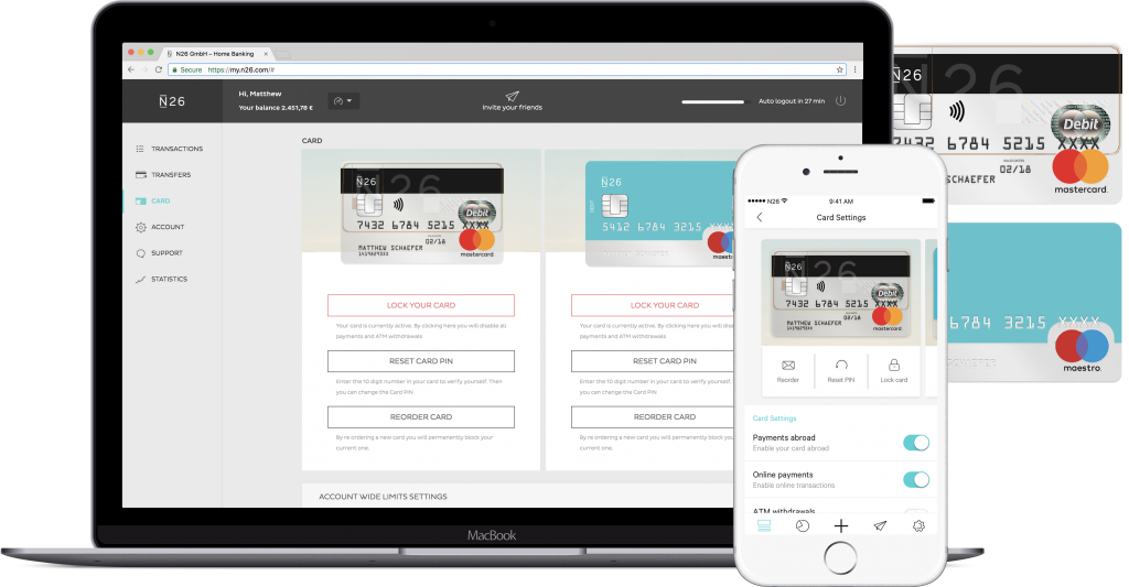 N26 bank travelers