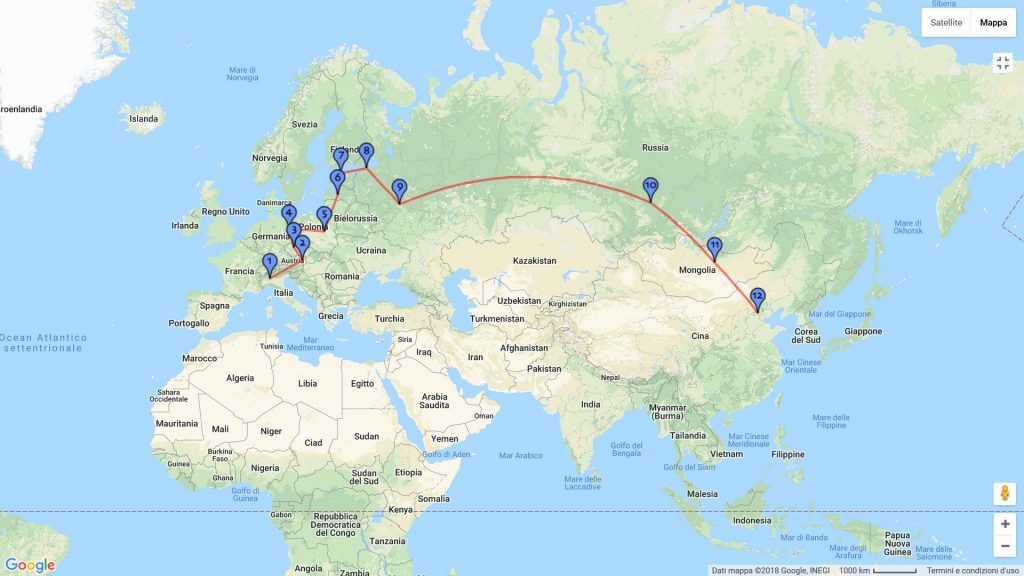 Sustainable EurAsiatic Tour