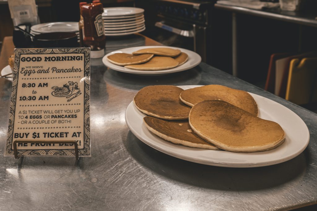 HI San Francisco City Center Hostel Breakfast